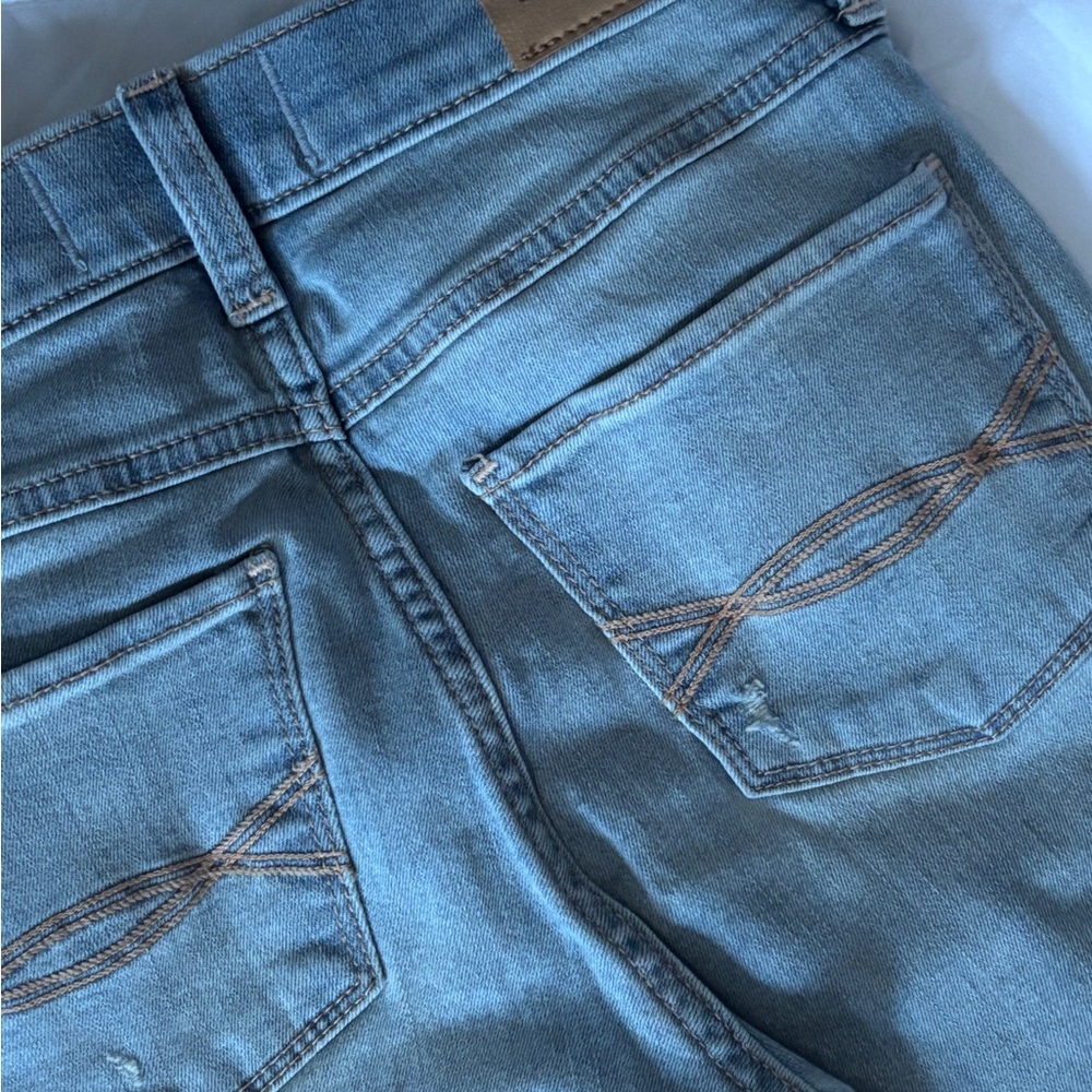 Abercrombie Kids Light Blue High-Rise Jeans